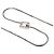 Collana Gucci Logo Cube in oro bianco 18K - vista 3