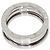 Bulgari Anello Bvlgari B-zero1 a 2 bande in oro bianco 18K - vista 4