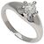 Bulgari Anello Corona in diamante in platino
