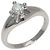 Bulgari Anello Corona in diamante in platino - vista 2