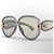 Gafas de sol Loewe Anagram Gris Metálico Gold hardware - vista 14