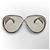 Gafas de sol Loewe Anagram Gris Metálico Gold hardware - vista 7