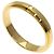 Anello dritto testurizzato Gucci in oro giallo 18K