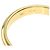 Anello dritto testurizzato Gucci in oro giallo 18K - vista 5