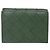 Carteira de três dobras Tiny New Sage Bicolor da Bottega Veneta Verde