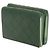 Carteira de três dobras Tiny New Sage Bicolor da Bottega Veneta Verde - vista 2
