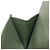 Carteira de três dobras Tiny New Sage Bicolor da Bottega Veneta Verde - vista 21