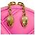 Bulgari Borsa a Spalla Bvlgari Serpenti Cabochon Micro Pouch Rosa Rosso - vista 9