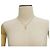 Collana Chanel con cuore in strass D'oro - vista 3
