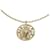 Collana con pendente da donna Chanel D'oro Crudo