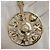 Collana con pendente da donna Chanel D'oro Crudo - vista 4