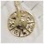 Collana con pendente da donna Chanel D'oro Crudo - vista 5