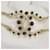Bracciale Charm Chanel Nero D'oro Crudo  - vista 3
