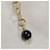 Bracciale Charm Chanel Nero D'oro Crudo  - vista 6