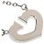 Collana Cartier C Heart in oro bianco 18K - vista 5