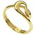 Anello Tiffany & Co. in oro giallo 18K a onda aperta