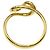 Anello Tiffany & Co. in oro giallo 18K a onda aperta - vista 4