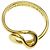Anello Tiffany & Co. in oro giallo 18K a onda aperta - vista 5