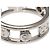Tiffany & Co. 1837 Element Double Wire 3-Diamond Ring - Ansicht 8
