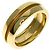 Tiffany & Co Anello Tiffany Grooved in oro giallo 18K - vista 2