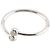 Anel Tiffany & Co. Elsa Peretti Hoop em Platina e Diamantes Prata