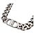 Collana a maglie Christian Dior Silver CD ICON Argento