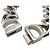 Collana a maglie Christian Dior Silver CD ICON Argento - vista 4