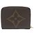 Portafoglio monete Monogram Zippy Louis Vuitton Marrone - vista 2