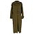 Abrigo trench Tadao de Isabel Marant en algodón caqui Verde