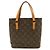 Borsa mini tote Louis Vuitton Monogram Marrone