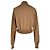 Sportmax Cardigan mit Kragen aus Wolle in Tan Braun Beige - Ansicht 3