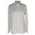 Camisa de popelina AMI Paris Ami de Coeur bordada en algodón blanco Crudo
