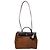 Bolso Hermès Herbag Zip 31 Pocket en lona marrón Impresión de pitón - vista 5