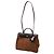 Bolso Hermès Herbag Zip 31 Pocket en lona marrón Impresión de pitón - vista 6