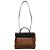 Bolso Hermès Herbag Zip 31 Pocket en lona marrón Impresión de pitón - vista 8