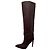 Botas altas Jude en piel de becerro marrón Paris Texas Castaño - vista 10