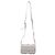 Borsa a tracolla Padded Cassette in pelle bianca Bottega Veneta Bianco