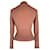 Alaïa Rollkragenpullover aus rosa Wolle Pink  - Ansicht 3