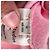 Cardigan Acne Studios en laine rose - vue 6