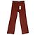 Jeans de pierna recta Agatha de Ulla Johnson en algodón rojo Roja Burdeos