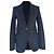 Blazer monopetto in lana nera Isabel Marant Nero