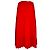 Valentino Garavani Falda midi plisada con cordón de ajuste Red Valentino en acetato rojo Roja - vista 2