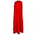 Valentino Garavani Falda midi plisada con cordón de ajuste Red Valentino en acetato rojo Roja - vista 6