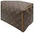 Borsa Louis Vuitton Monogram Marrone - vista 3