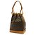 Borsa a Spalla Louis Vuitton Monogram Marrone - vista 2
