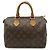 Speedy Borsa a mano Louis Vuitton Monogram Marrone