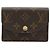 Cartera Compacta Louis Vuitton Monogram Castaño