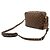 Borsa a tracolla Louis Vuitton Nile Damier Marrone - vista 2