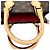 Louis Vuitton Sac Plat BB Monogram Tote Bag Castaño - vista 10