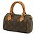 Borsa a mano mini Monogram Louis Vuitton Marrone - vista 2